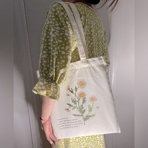 Floral Print Canvas Bag | Fashion Women’s Canvas Bag | Large Size Canvas Bag